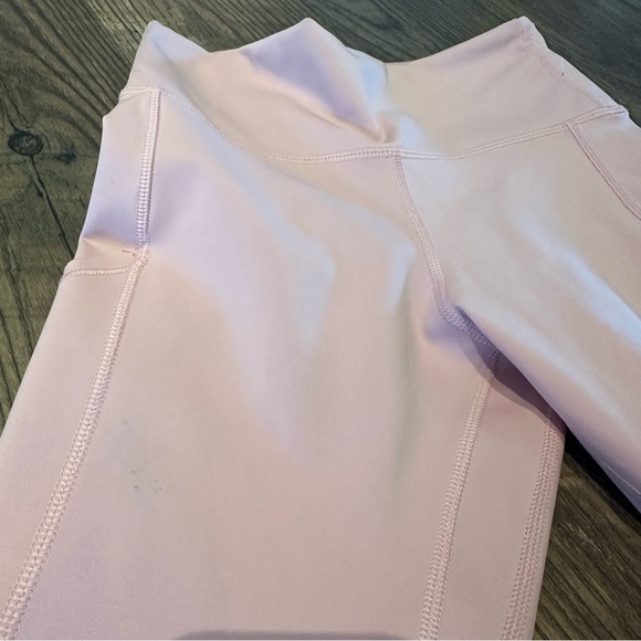 Nike Women’s Baby Pink Crop Leggings‎ Breathable Size S - Picture 3 of 8
